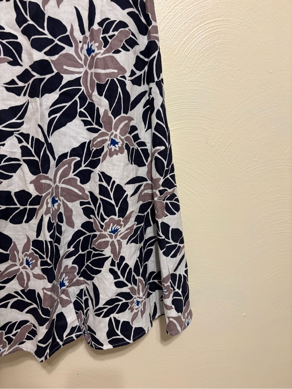 Tommy Bahama 100% Linen Strapless Floral Dress Large NWT - Picture 7 of 9